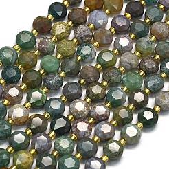 Природного индийского агата бисер нитей&nbsp;G-C116-A13-02