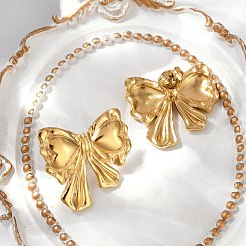 Серьги-гвоздики из нержавеющей стали 304&nbsp;EJEW-G423-32E-G