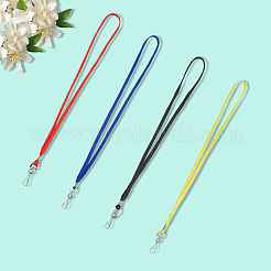 28 шт. 4-цветные полиэстеровые шейные ремни&nbsp;AJEW-CP0006-86