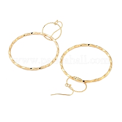 Женские серьги-подвески из нержавеющей стали 304 с ионным покрытием (IP)&nbsp;EJEW-G397-06G