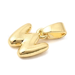 Латунные подвески в виде букв&nbsp;KK-G554-22G-W