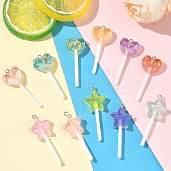 Кулоны из смолы&nbsp;RESI-YW0005-45