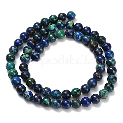 Натуральные нитки из бисера азурита&nbsp;G-Z110-C02-6mm