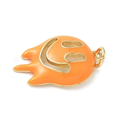 Подвески из латуни и эмали на тему Хэллоуина&nbsp;LS-KK-L248-01G-03