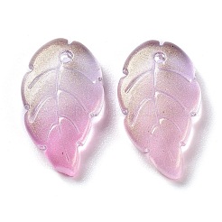 Стеклянные кулоны с краской для выпечки&nbsp;EGLA-M027-02A-01