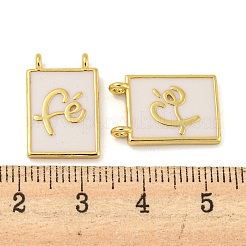 Подвески из латуни с эмалью в стойку&nbsp;LS-KK-R153-11G