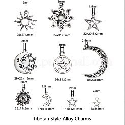 Сплавочные подвески тибетского стиля&nbsp;TIBEP-CJ0001-08