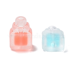 Прозрачные акриловые бусины&nbsp;X-OACR-A032-11