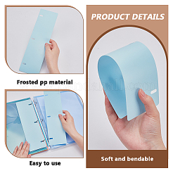 30 шт. 6-х цветные пластиковые разделители для папок&nbsp;DIY-FG0008-34