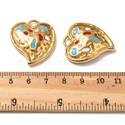 Подвески из нержавеющей стали 304 с эмалью&nbsp;STAS-D373-04G