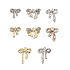 32шт 8 стиля подвески из сплава со стразами&nbsp;FIND-SC0016-48