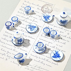 5 шт. фарфоровый чайный сервиз&nbsp;PORC-FS0001-12