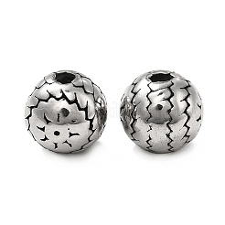 Бусины из нержавеющей стали 304&nbsp;STAS-B035-11AS