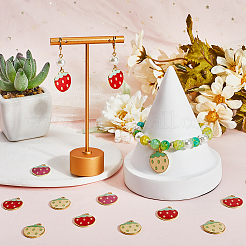 42шт 3 цвета светлые позолоченные подвески из сплава с эмалью&nbsp;FIND-SC0013-21