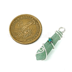 Подвески из натурального смешанного камня&nbsp;PALLOY-JF02803-04