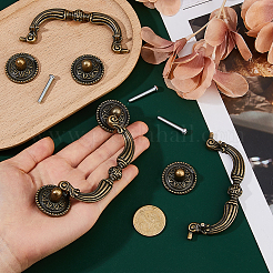 6 шт. ручки для ящиков из цинкового сплава&nbsp;FIND-FH0017-15AB