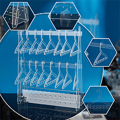 Акриловые серьги в форме вешалок&nbsp;EDIS-WH0029-90