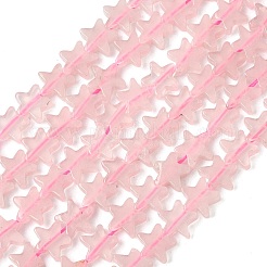 Природного розового кварца нитей бисера&nbsp;G-F817-A01-01