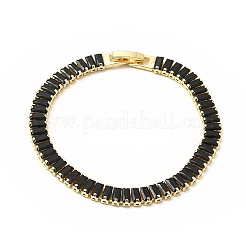 Теннисные браслеты из кубического циркония&nbsp;BJEW-A132-19G