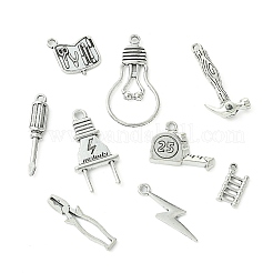 90шт. 9 стиля подвески из сплава в тибетском стиле&nbsp;TIBEP-CJ0003-55