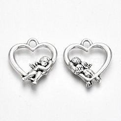 Сплавочные подвески тибетского стиля&nbsp;X-TIBE-S323-087AS-RS