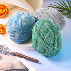 3 моток пряжи полиэстер 3 цветов&nbsp;DIY-MB0002-06B