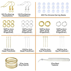 Латунные крючки для сережек своими руками&nbsp;DIY-YW0008-63