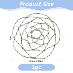 Сплав горный хрусталь оголовье&nbsp;OHAR-WH0011-64P