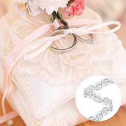 13м филигранной кружевной отделки из полиэстера&nbsp;OCOR-WH0082-71B