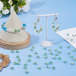 336 шт. Гальванические стеклянные бусины&nbsp;EGLA-WH0007-01B