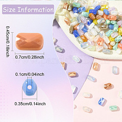 2 нить гальваника стеклянные бусины нити&nbsp;EGLA-YW0005-63A