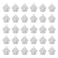 60 шт. подвески из нержавеющей стали 304. подвеска в виде отпечатка лапы&nbsp;STAS-TA0001-45