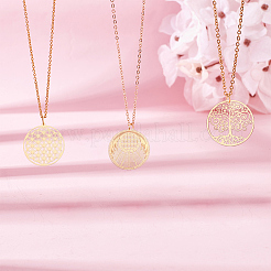 36шт 6 стильных подвесных набора из латуни с покрытием из филигранной латуни&nbsp;KKC-AR0001-01