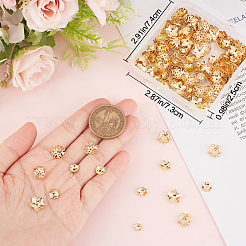 300 шт. 6 стиля колпачков из нержавеющей стали 304 и латуни&nbsp;STAS-BBC0002-51