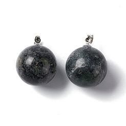 Подвески из натуральной камбабы с яшмой&nbsp;G-G926-02P-11