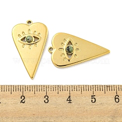 Подвески в виде сердечек из натуральной африканской бирюзы (яшмы)&nbsp;STAS-L278-114G-02