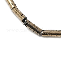 Гальванические бусины из натуральной лавы&nbsp;G-K388-03A-07