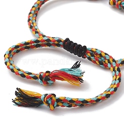 3 шт. 3-цветные браслеты ручной работы из лэмпворка и сплава с подвесками&nbsp;BJEW-JB12749