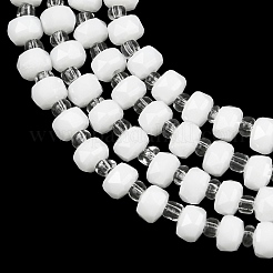 Непрозрачное стекло бисер нитей&nbsp;GLAA-P076-01C-09