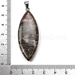 Естественно родонит большие кулоны&nbsp;G-F820-06M