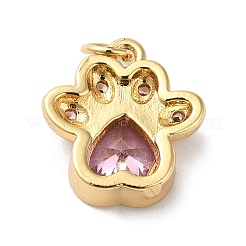 Подвески из циркония с покрытием из латуни&nbsp;KK-O142-58G