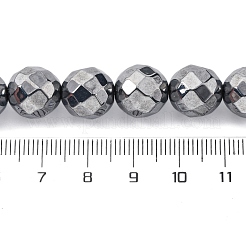 Нити из синтетических терагерцовых каменных бусин G-P571-H01-01