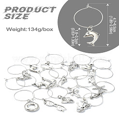 Бокал подвески&nbsp;AJEW-CJ00007