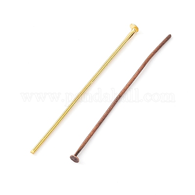 600 шт. 6 цвета железные плоские булавки с головкой&nbsp;IFIN-YW0001-97-1