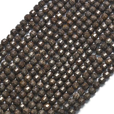 Натуральный красный снежинка обсидиан бисер прядь&nbsp;G-A260-A14-01-1