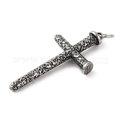 Большие подвески из хирургической нержавеющей стали 316 STAS-Z073-29AS-1