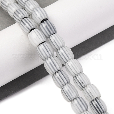 Бусы лэмпворк ручной работы LAMP-K041-01B-11-1