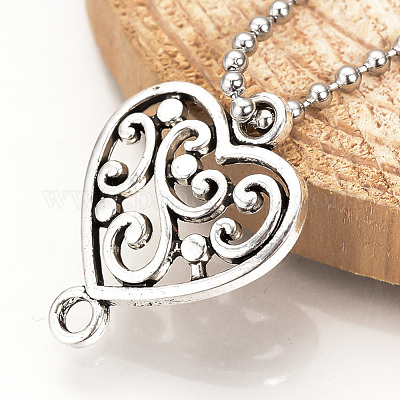 Соединители из сплава в тибетском стиле&nbsp;X-TIBE-Q077-09AS-RS-1