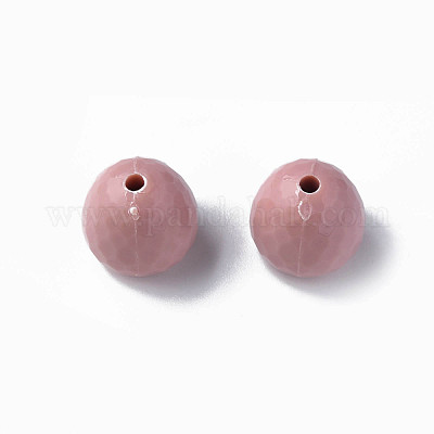 Непрозрачные акриловые бусины&nbsp;MACR-S373-10A-A14-1