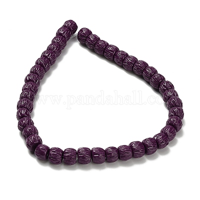 Резные бусины из синтетического коралла&nbsp;BSHE-H114-01C-1